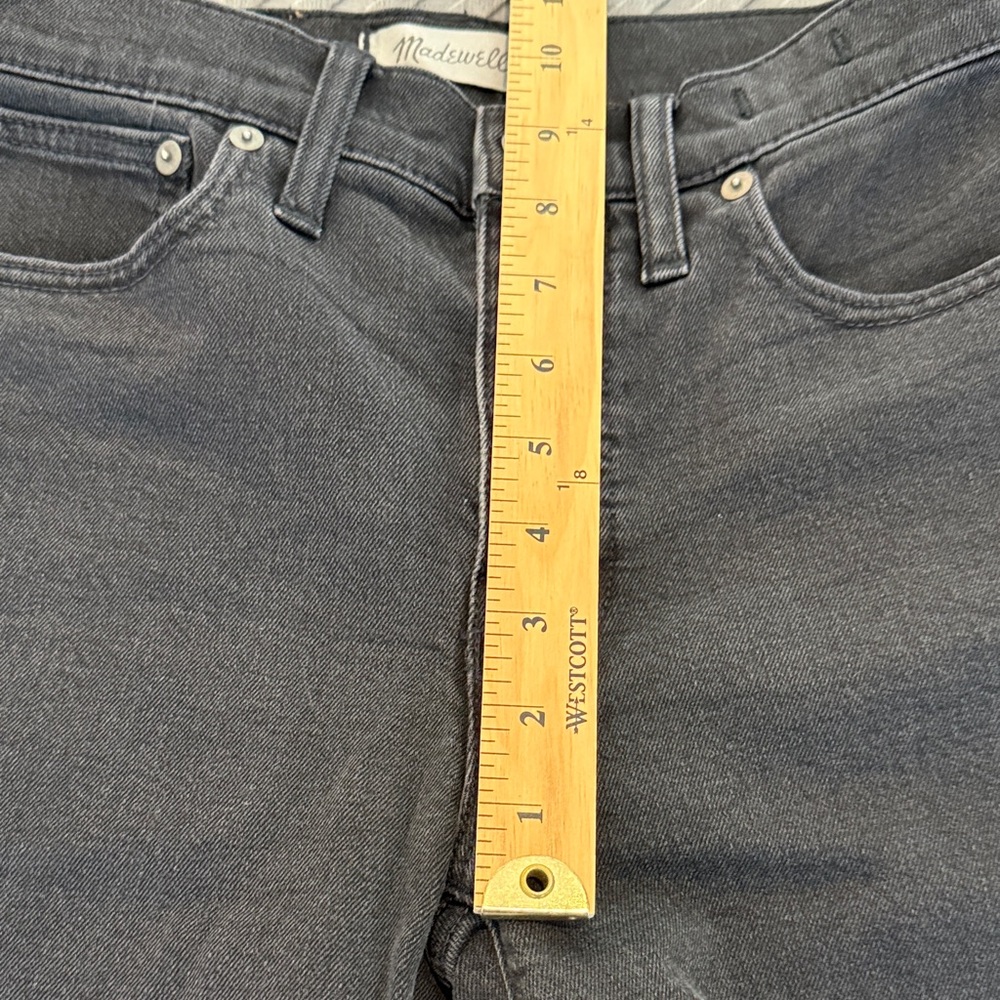 Madewell Wide Leg Crop Jeans Button Front - Picture 8 of 13